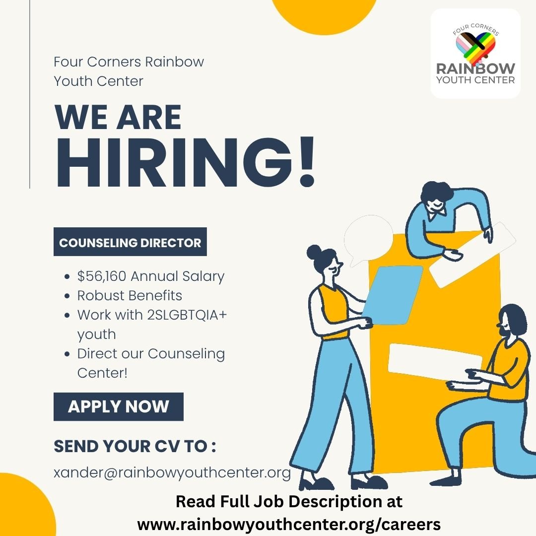 We are hiring a Counseling Director